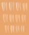 Varfuri din plastic Stiletto extra lung (240 buc/pachet)